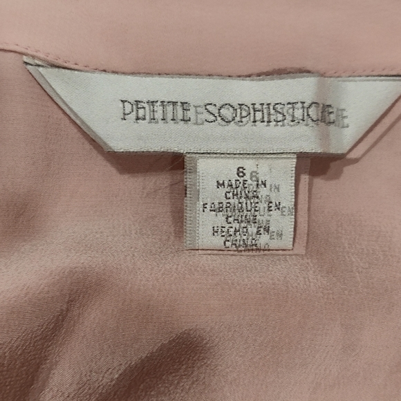 100% Silk pink blouse - Picture 4 of 4